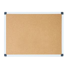  Демонстрационная доска Deli E39052 пробка/алюминий пробковая 45x60см алюминиевая рама коричневый 
