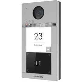  Видеопанель Hikvision DS-KV8113-WME1/Flush цветной сигнал CMOS серебристый 