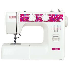  Швейная машина Janome 1543 (Janome1543), электромеханическая, вертикальный челнок, количество операций: 17 
