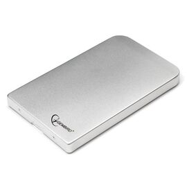  Карман для HDD 2.5" Gembird EE2-U2S-41-S, серебро, USB 2.0, SATA, металл 