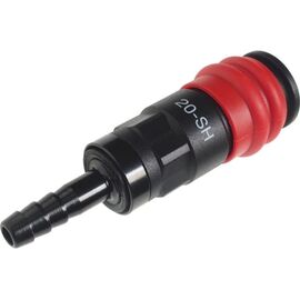  Соединитель быстросъемный композитный JTC JW1071-20SHC 1/4"8.9мм елочка европейский стандарт, 