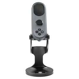  Микрофон универсальный кардиоидный JMARY MC-PW7, Type-C+Lightning+Jack 3.5mm, черный 