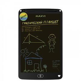  LCD планшет для заметок и рисования Maxvi MGT-02С black 