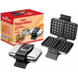  Вафельница электрическая Чудесница ЭВ-3Ч (1000 Вт, Серебристый) 