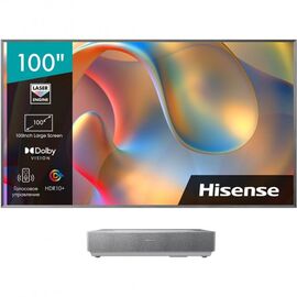  100" Телевизор Hisense 100L5H серебристый 3840x2160, 4K Ultra HD, 60 Гц, Wi-Fi, Smart TV, VIDAA 
