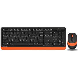  Клавиатура + мышь A4TECH Fstyler FG1010 orange 