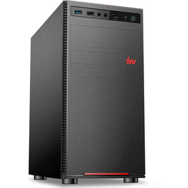  ПК iRU Planio 310H6SEV (2112581) Intel Core i3 12100, DDR4 16ГБ, 256ГБ(SSD), Intel UHD Graphics 730, FreeDOS, черный 
