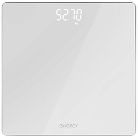  Весы напольные  электронные Energy EN-421 (стеклянная поверхность, 180 кг, цвет белый) 