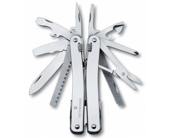  Мультитул Victorinox SwissTool Spirit X (3.0224.L) 105мм 26функций серебристый карт.коробка 
