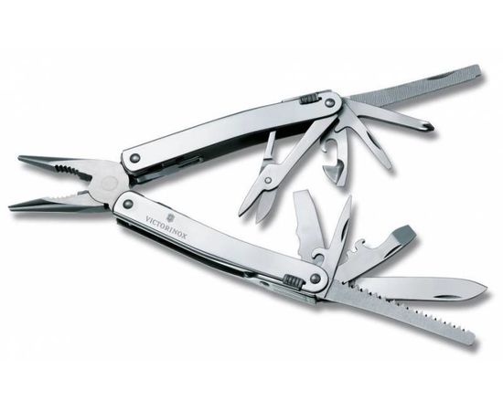 Мультитул Victorinox SwissTool Spirit X (3.0224.L) 105мм 26функций серебристый карт.коробка 