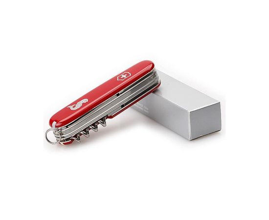 Нож перочинный Victorinox Angler (1.3653.72) 91мм 19функций красный карт.коробка 