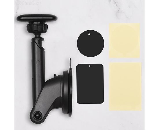  Автомобильный держатель HOCO CA67 Sagittarius series stretch magnetic (чёрный) 