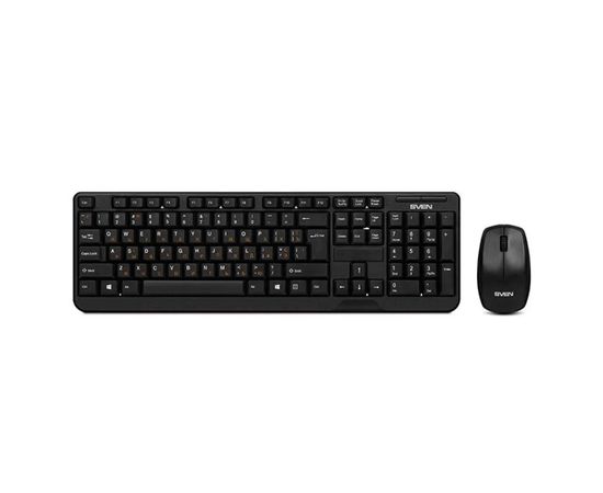  Клавиатура + мышь SVEN Comfort 3300, SV-03103300WB 