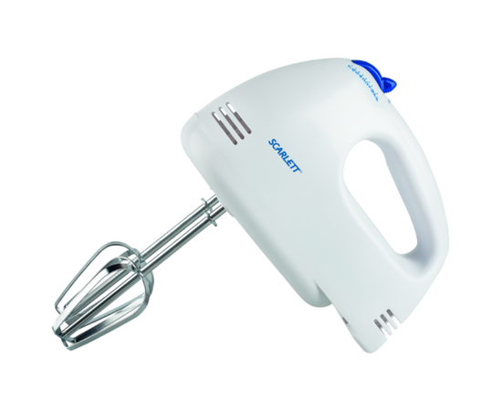  Миксер ручной Scarlett SC-HM40S03 белый/синий 
