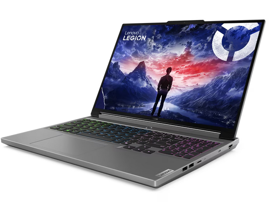  Ноутбук LENOVO Legion 5 16IRX9 (83DG0039RK) 16" IPS WQXGA/Core i5 13450HX/16Gb/512Gb SSD/4050 6Gb/noOS/grey 