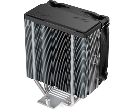  Кулер PentaWave PC-Z04E SRB LGA115X/1200/1700/AM4/AM5 (TDP 220W, 1*120mm PWM Fan, 4 тепловые трубки 6мм, 600-1850RPM, 12-32,6dBa) 