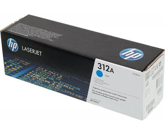  Картридж лазерный HP 312A CF381A голубой (2400стр.) для HP CLJ Pro M476 