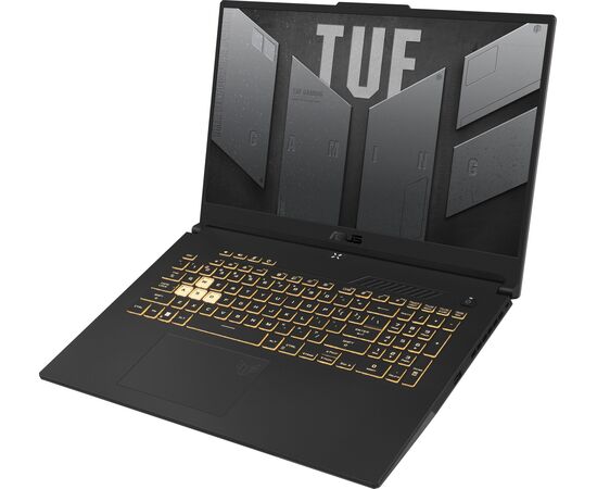  Ноутбук ASUS FX707ZC4-HX014 (90NR0GX1-M000K0) 17.3"/FHD/IPS/250N/i5-12500H/16GB/SSD512GB/RTX 3050 4GB/Backlit/DOS/Mecha Gray 