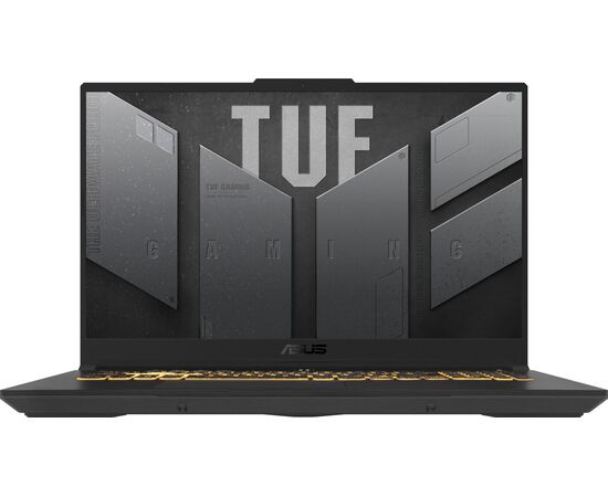 Ноутбук ASUS FX707ZC4-HX014 (90NR0GX1-M000K0) 17.3"/FHD/IPS/250N/i5-12500H/16GB/SSD512GB/RTX 3050 4GB/Backlit/DOS/Mecha Gray 