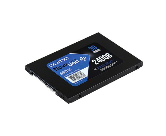  SSD 2.5" 240GB SATA3 Qumo Novation TLC 3D, Oem (Q3DT-240GAEN OEM) (7.0 mm, AS2258, TLC 3D, R/W: 540/560MB/s) 