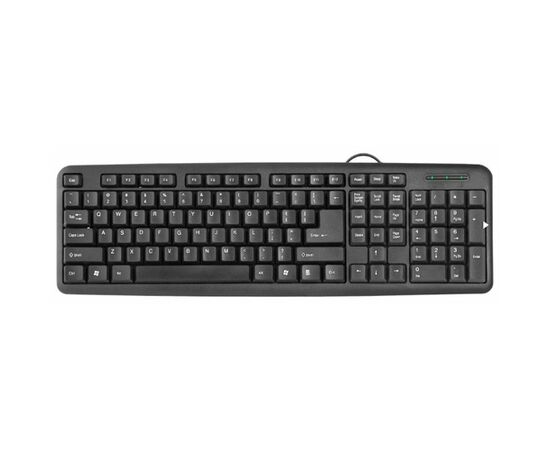  Клавиатура Defender HB- 420, Black, Classic, USB, мембранная, кабель: 1,5 м (45420) 