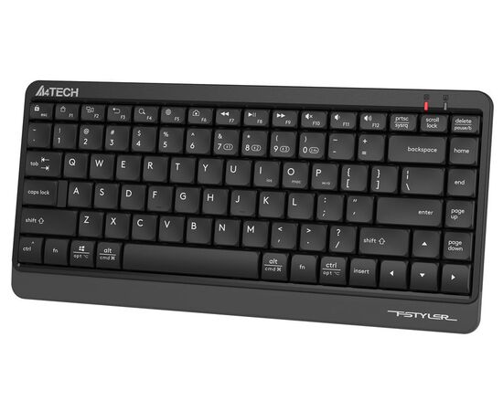  Клавиатура A4Tech Fstyler FBK11 черный/серый USB беспроводная BT/Radio slim 