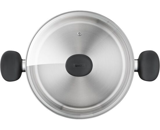  Кастрюля Tefal Primary E3084674 5.2л. d=24см (с крышкой) стальной (2100120958) 