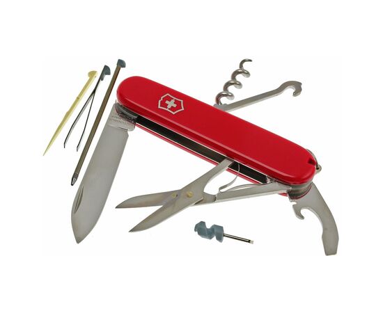  Нож перочинный Victorinox Compact (1.3405) 91мм 15функций красный карт.коробка 