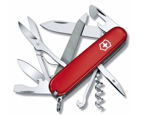  Нож перочинный Victorinox Mountaineer (1.3743) 91мм 18функций красный карт.коробка 