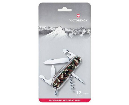  Нож перочинный Victorinox Spartan (1.3603.94B1) 91мм 12функций камуфляж блистер 