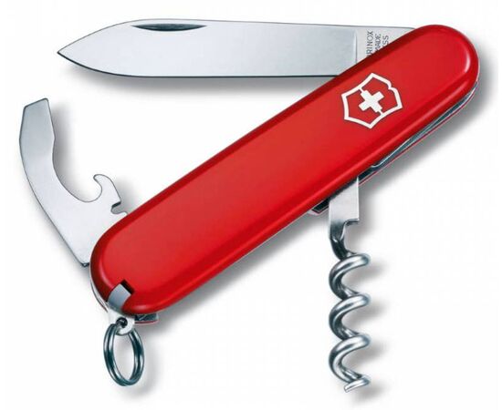  Нож перочинный Victorinox Waiter (0.3303) 84мм 9функций красный карт.коробка 