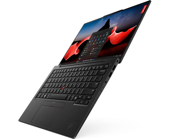  Ультрабук LENOVO ThinkPad X1 Carbon Gen 12 (21KDA04PCD) 14" WUXGA(1920x1200)IPS 400N, Ultra 7 155H, 16GB LPDDR5, 512GB SSD M.2, Intel Arc, KB Eng 