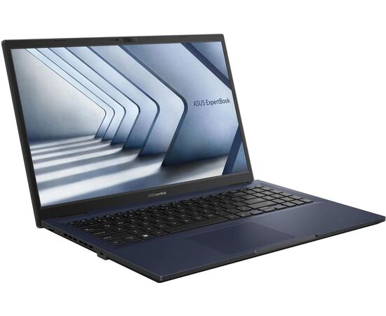  Ноутбук ASUS ExpertBook B1 B1502CGA-BQ0386X (90NX0621-M00E40) 15.6", IPS, i3 N305 1.8ГГц, 8 ядер, 8ГБ DDR4, 256ГБ SSD, Intel UHD Graphics, W11P черный 