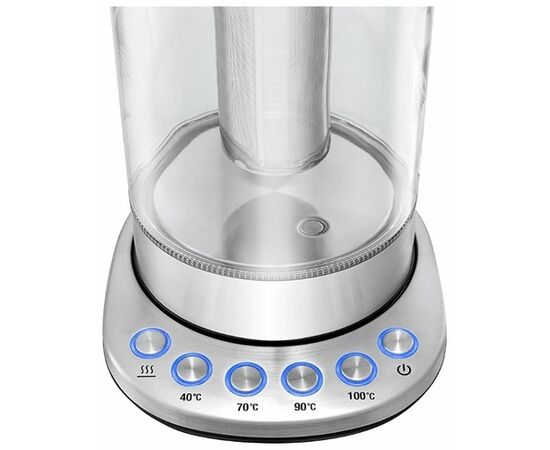  Чайник Kitfort КТ-622 серебристый 