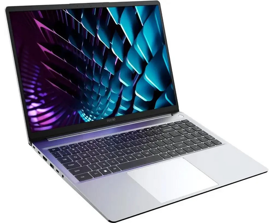  Ноутбук TECNO Megabook K16S K16SDA (4894947063411) Ryzen 7 5825U 16Gb SSD 512Gb AMD Radeon Graphics 16 WUXGA IPS Cam 70Вт*ч 