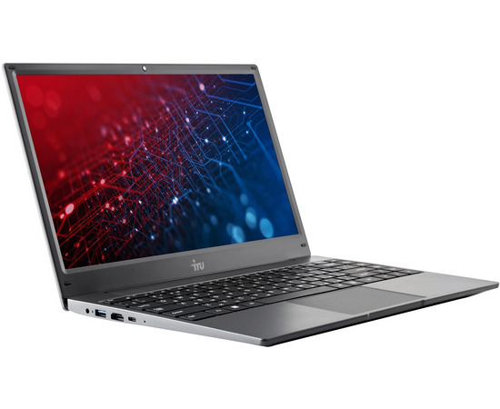 Ноутбук IRU Tactio 14RLH (2084819) Ryzen 5 7430U 32Gb SSD1Tb AMD Radeon Graphics 14" IPS FHD (1920x1080) Windows 11 Pro 64 grey WiFi BT Cam 4000mAh 