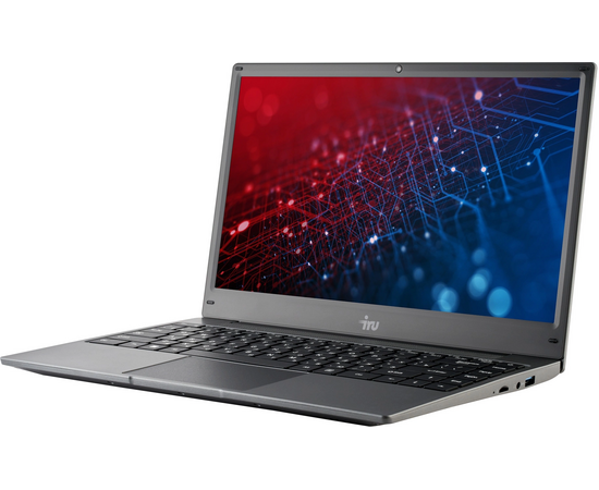  Ноутбук IRU Tactio 14RLH (2084819) Ryzen 5 7430U 32Gb SSD1Tb AMD Radeon Graphics 14" IPS FHD (1920x1080) Windows 11 Pro 64 grey WiFi BT Cam 4000mAh 
