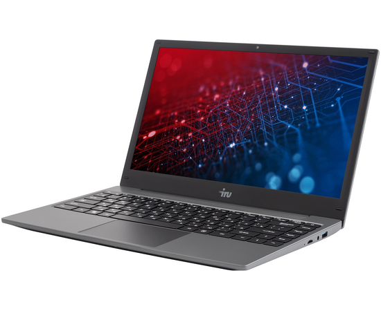  Ноутбук IRU Tactio 14RLH (2084819) Ryzen 5 7430U 32Gb SSD1Tb AMD Radeon Graphics 14" IPS FHD (1920x1080) Windows 11 Pro 64 grey WiFi BT Cam 4000mAh 