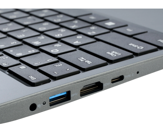  Ноутбук IRU Tactio 14RLH (2084819) Ryzen 5 7430U 32Gb SSD1Tb AMD Radeon Graphics 14" IPS FHD (1920x1080) Windows 11 Pro 64 grey WiFi BT Cam 4000mAh 