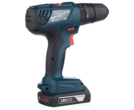  Дрель-шуруповерт Bosch GSB 180-LI (кейс в комплекте) 