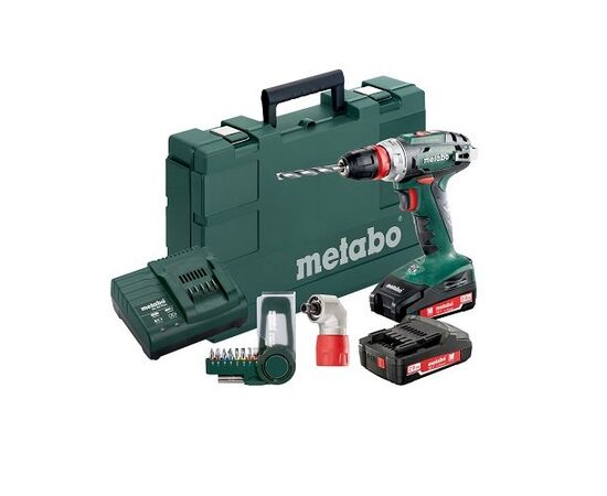 Дрель-шуруповерт Metabo BS 18 Quick аккум. патрон:быстрозажимной (кейс в комплекте) 