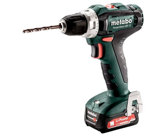  Дрель-шуруповерт Metabo PowerMaxx BS 12 (кейс в комплекте) 