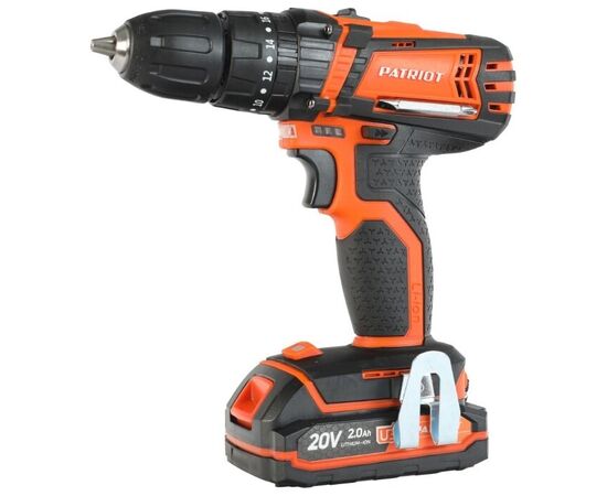  Дрель-шуруповерт Patriot BR 201UES-h (кейс в комплекте) 